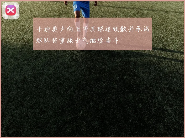 卡迪奥卢向土耳其球迷致歉并承诺球队将重振士气继续奋斗
